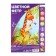 Color felt set, thickness 1 mm, A4 format, soft, 10 sheets, 10 colors, summer colors