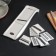 Vegetables with 7 nozzles, ABS plastic, white color