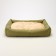 An animals bed, 60*50*15 cm, martial, synthetic winterizer, temptation. Fur, green