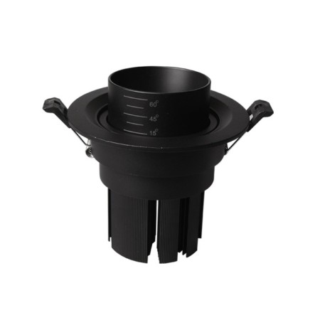 The built-in lamp Technical DL052-L12B3K, LED, 12 W, 115x115x116 mm, 1000 lm, 3000k, black-2