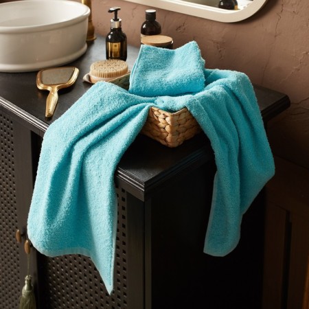 Terry towel economy and I 30*60 cm, col. Blue, 100% cotton, 320 g/m2