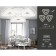 LED ceiling LED with Ambrella Light, Original, FA4018, 3HLED, 62 W, ​​4650LUM, 3000-6400K, white color.