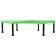 Batut children's online, d = 101 cm, green color
