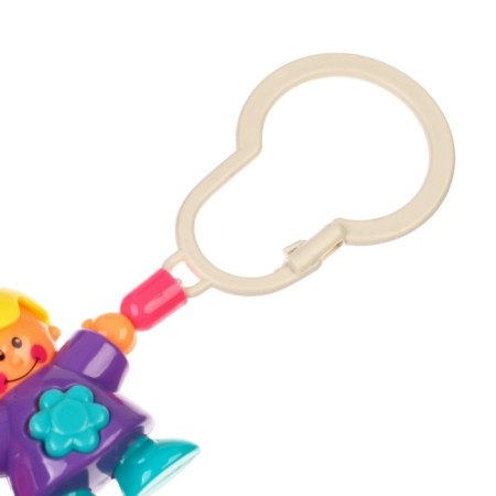 Stretching to a stroller/crib "little men", 3 toys, crumb me-5