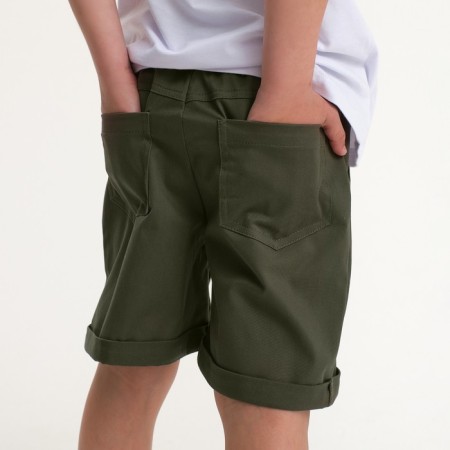 Shorts for the boy KAFTAN, size 36 (134-140 cm), khaki color-3