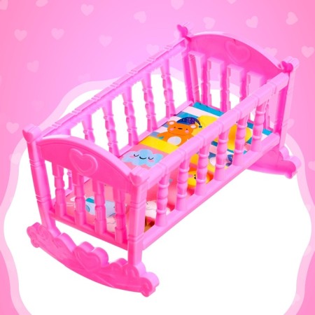 Pups "My Baby" with a bed, with accessories-6