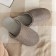 Male slippers, eco size 44-45, brown color