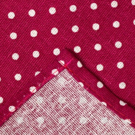 A set of decorative napkins shares 40x40cm 4pcs, red peas, 100% PE-2