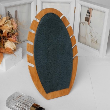 Cuts stand, chains "Oval" 5 seats, 16 × 7 × 27 cm, sea color-2