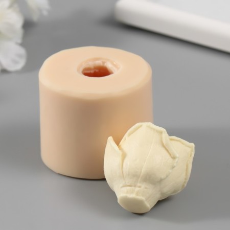 Mold "Bun Rose" 4.6x4.5x4.5 cm-3