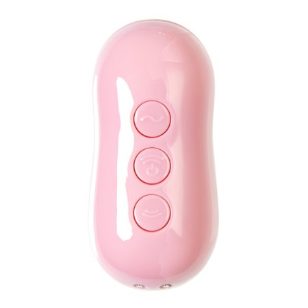 Vacuum-wave contactless stimulator of the Satiffyer Cotton Candy clitoris, silicone, pink color-1
