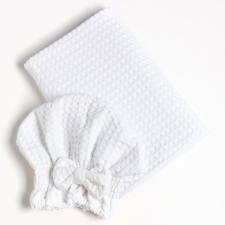 Set for the bath and bathroom Ethel Vafli towel 70*140 cm+Chalma 21*25 cm, cent-3