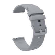 Smart hours strap, 20.5 mm, silicone, gray