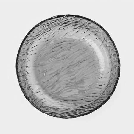 Glass of glass soup "volcano", d = 17.5 cm, graphite-2