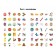 Words and games. English in stickers: Funny Stickers. Batova I.S.