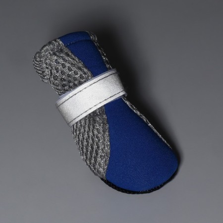 Dog boots "comfort +", size M (4, 5 x 3, 6 cm), blue-7