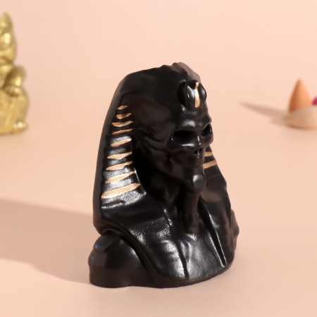 Boar Skeleton Skeleton Skeleton Top 10x8.5 cm black, gold stripes-2