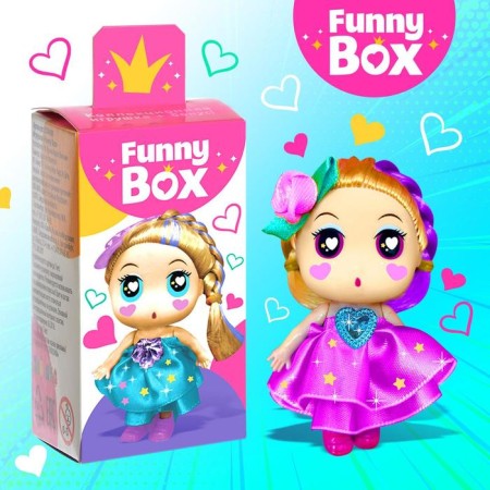 Set for children Funny Box "Puppet-Milashka", mix