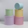 Set of boxes 5 in 1, gift packaging, “pastel”, 13 x 13.5–19.5 x 23 cm