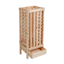 Box for vegetables, 30 × 40 × 100 cm, wooden, Greengo