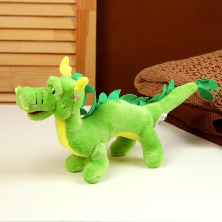 Soft toy "Dragon", 35 cm, green color-2