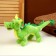 Soft toy "Dragon", 35 cm, green color