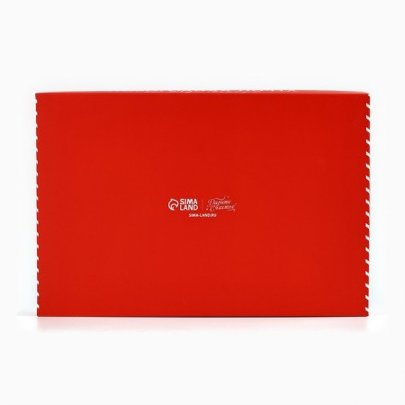 Box for Musser cakes "New Year's Post", 27 x 17.8 x 6.5 cm, New Year-4