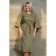 Women's dress, size 54, khaki color