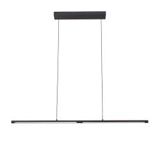 Suspended Mantra Torch, Led, 1750lm, 3000k, 1100x19x1600 mm, matte black color