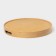 Tray with handles of the share Striata, d = 40 cm, bamboo