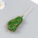 Artificial plant for creativity "Cactus with spines" 11x6 cm, length 19 cm