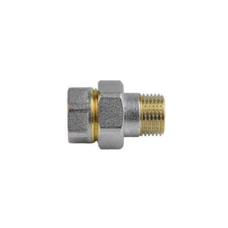 Aquasfera connector 9013-03, American, 1 ", internal/outer thread, nickel. Brass