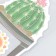 The sticker on the switch "Cactus in the pot and sun" window 8.5x8.5 cm, volumetric 26x16.5 cm