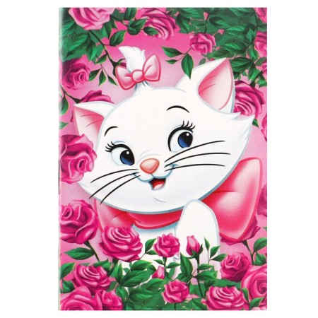Notepad A7, on the paper clip, 16 sheets, in a cage, cats aristocrats-3
