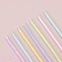Set of candles in the cake, 7 pieces, 11.5 cm, multi -colored