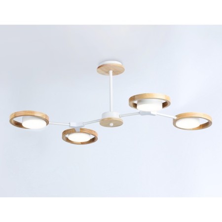LED LED SCREED OF AMBRELLA LIGHT, LINTECH, FL51609, 4XLED, 28 W, 2100LUM, 3000-6400K, white, light tree color-3