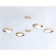 LED LED SCREED OF AMBRELLA LIGHT, LINTECH, FL51609, 4XLED, 28 W, 2100LUM, 3000-6400K, white, light tree color
