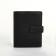 Male purse on the button, department for auto documents, black color