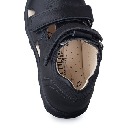 Baby sandals, size 32, black color-2