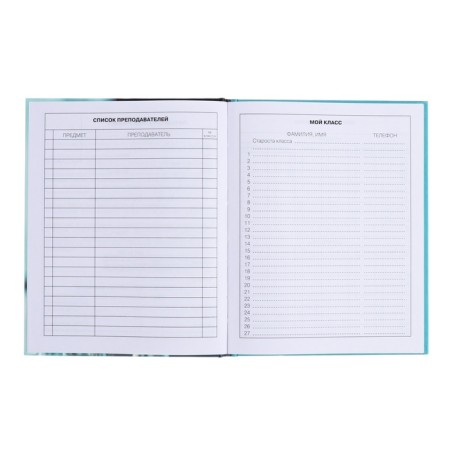 Diary for grades 5-11, hard cover, Future, glossy lamination, block 60g/m2-5