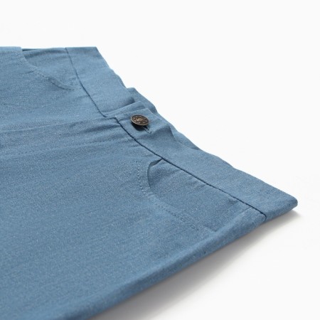 Джинсы для девочки MINAKU: Jeans collection, цвет синий, рост 158 см-7