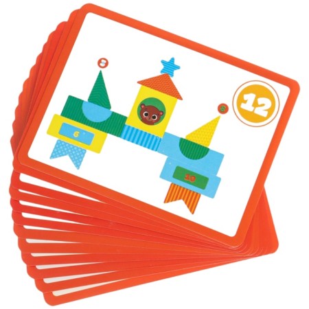 Children's developing game "Little Builder / Transport", EVA + cards, types of mix, crumb I-12