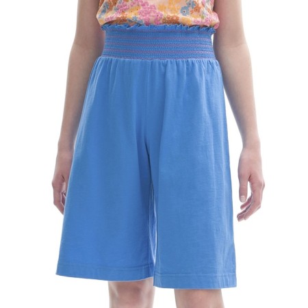 Шорты для девочек, рост 116 см, цвет джинс-1