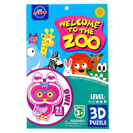 Set for creativity Sector 3d figures "Owl"-3