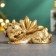 Figure "Dragon with spikes" gold, 8.5x3x5.5cm