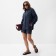Women's shorts MIST MUSLIN Size l, col. grey