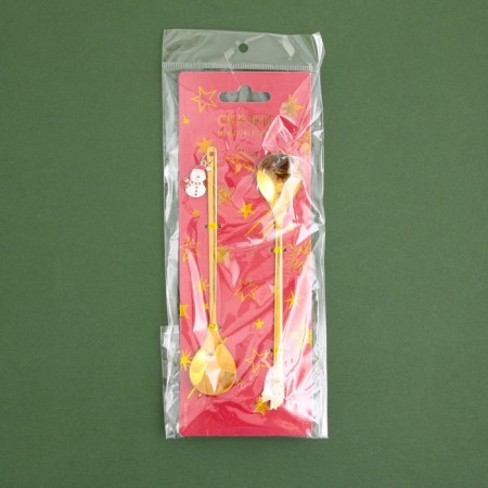 Gift set of spoons with suspensions "Tales in the New Year!", 2 pcs., 14.8 x 2.7 cm-9