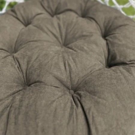 Pillow for swing "Tina", diameter 60 cm, dark beige color-3