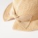Hat for Minaku girl with a bow, milk color, rr 50-52