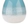 Liquid soap dispenser, 9.3x9.3x17 cm, blue color